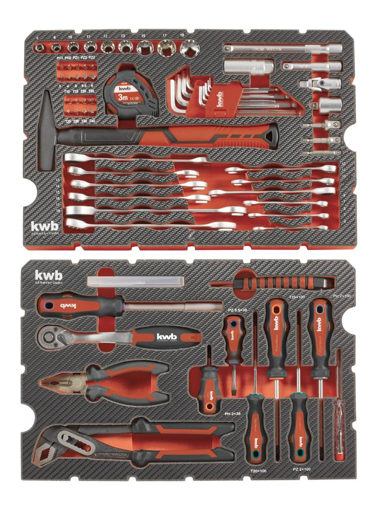 EINHELLACCESSORIESGMBHKWB Werkzeugkoffer 80tlg E-Case-System 16931395