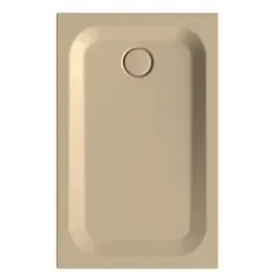 Bette BetteUltra Duschwanne 8725-003AE 110x70x3,5cm, Antirutsch/Pro, bahamabeige