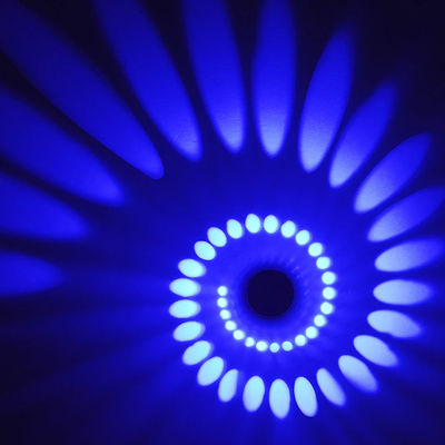 HomeDecorAndMore LLC Spiral Hole LED Wall Light Warm White