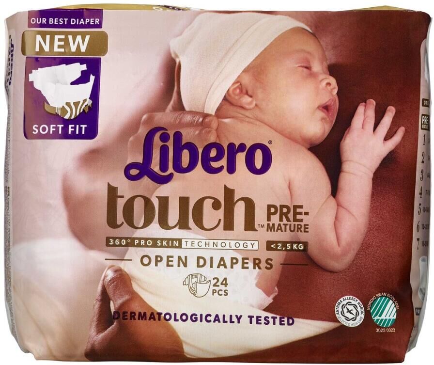 Libero Touch Premature 24 stk