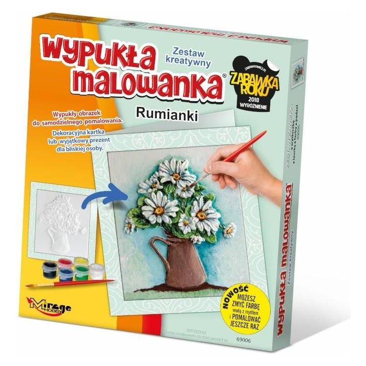 Mirage Kreatives Rinkinys Convex-Malbuch - Blumen, Kamillen (306729)
