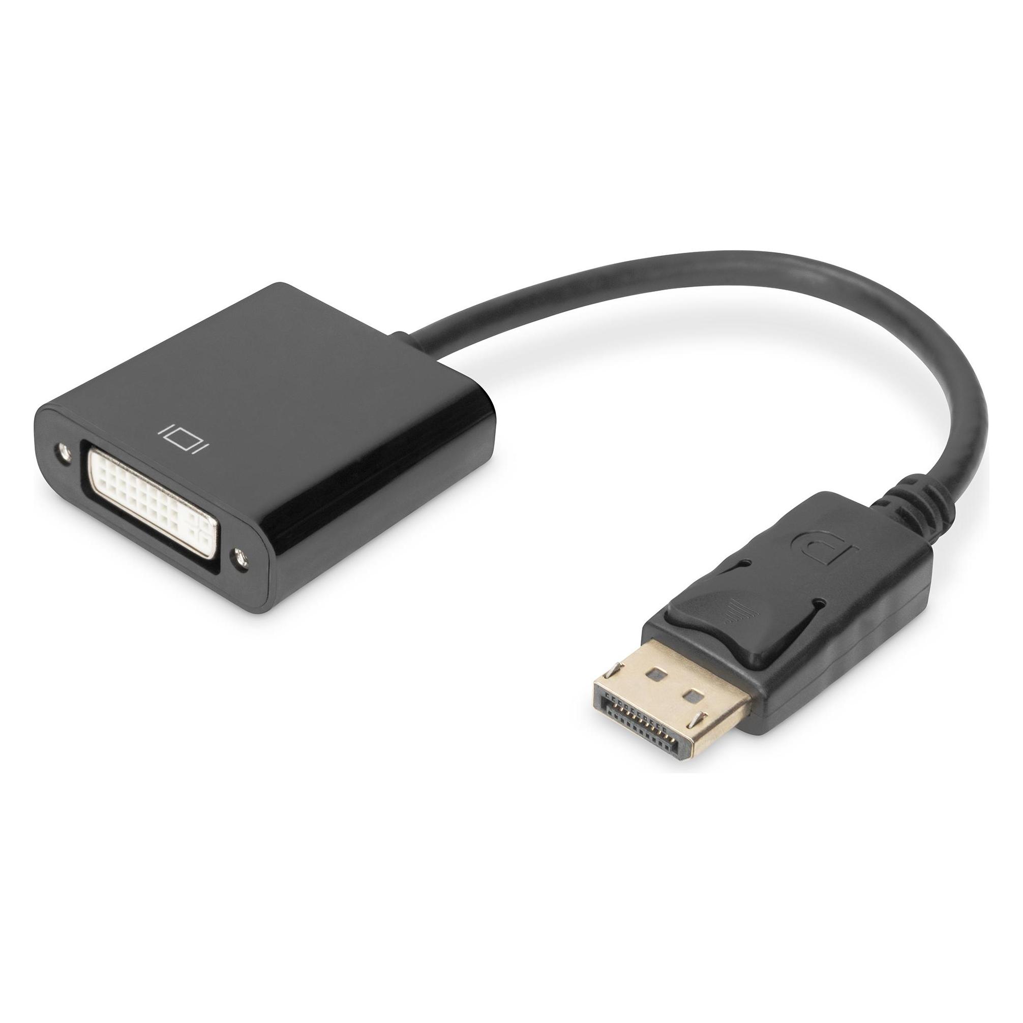 Digitus DisplayP.Adapterk,DP/DVI 0.15m (DisplayPort) (DB-340409-001-S)