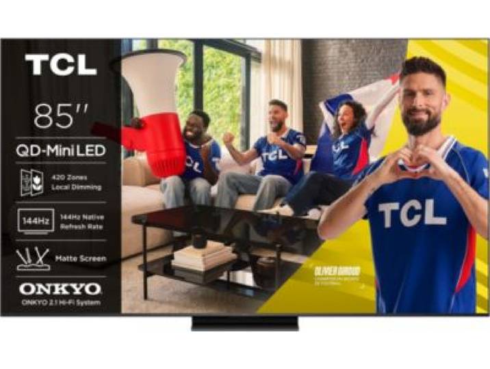Tcl - Tv Mini Led 85c69k Pro (2026) 85 (216 Cm) - Expérience Gaming, 144hz, Google Tv