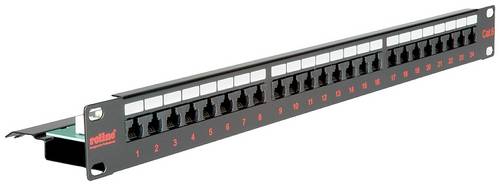 Roline 26.11.0362 24 Port Netzwerk-Patchpanel 483 mm (19 ) CAT 6 1 HE