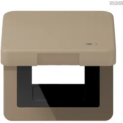 Jung Klappdeckel Symbol USB-Ladegerät CD 590 KL USB GB