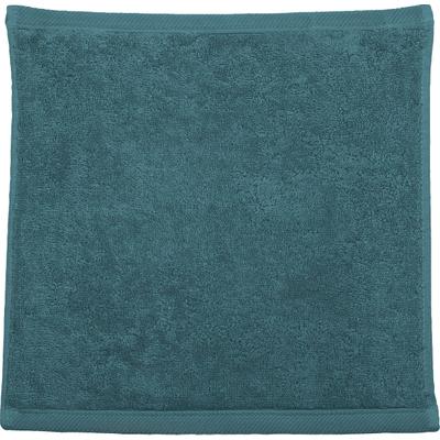 Seiftuch ROSS "Vita 4004", blau (pazifik), B:30cm L:30cm, Frottier, Handtücher