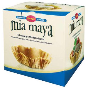 Stenger Waffelschalen mia maya, essbar, 6 Stück