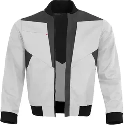 Bundjacke "61939QX" X-Serie - 3XL - weiß/grau