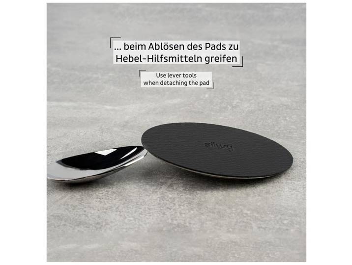 Magnet silwy Schwarz 1 Stk - Magnet