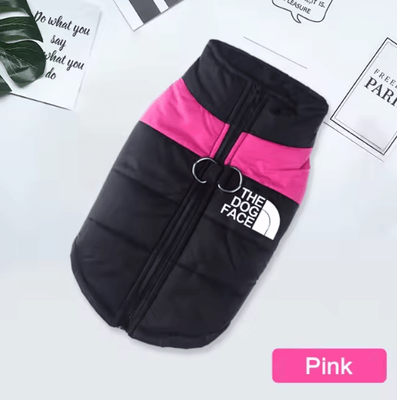 Inspire Picks Winter Dog Hoodie Sports Coat Warm Autumn And Winter Pet Clothing For Large Dogs pink 4xl