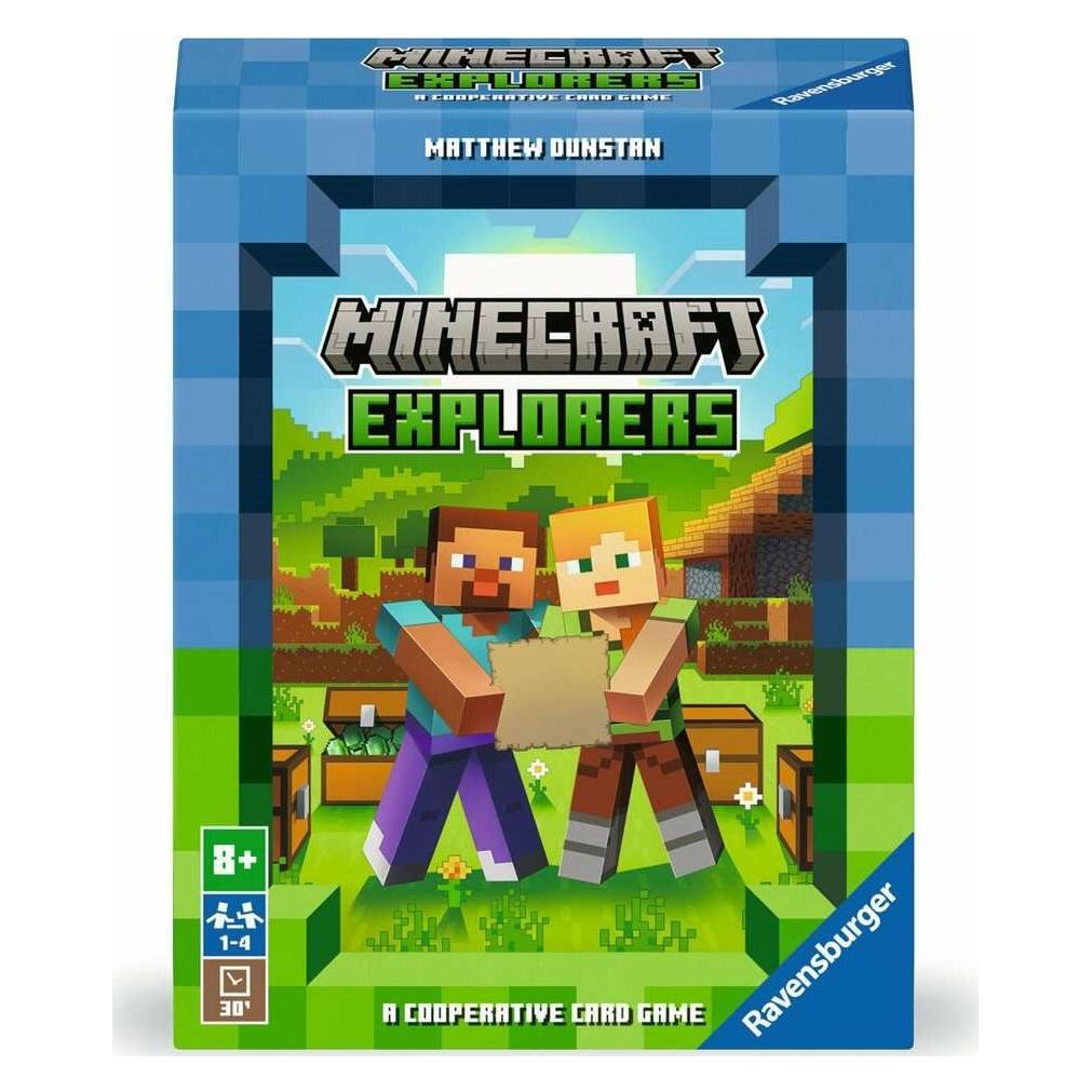 Ravensburger Minecraft Explorers Kartenspiel (Polnisch, 2 - 4 Spieler) (22586)