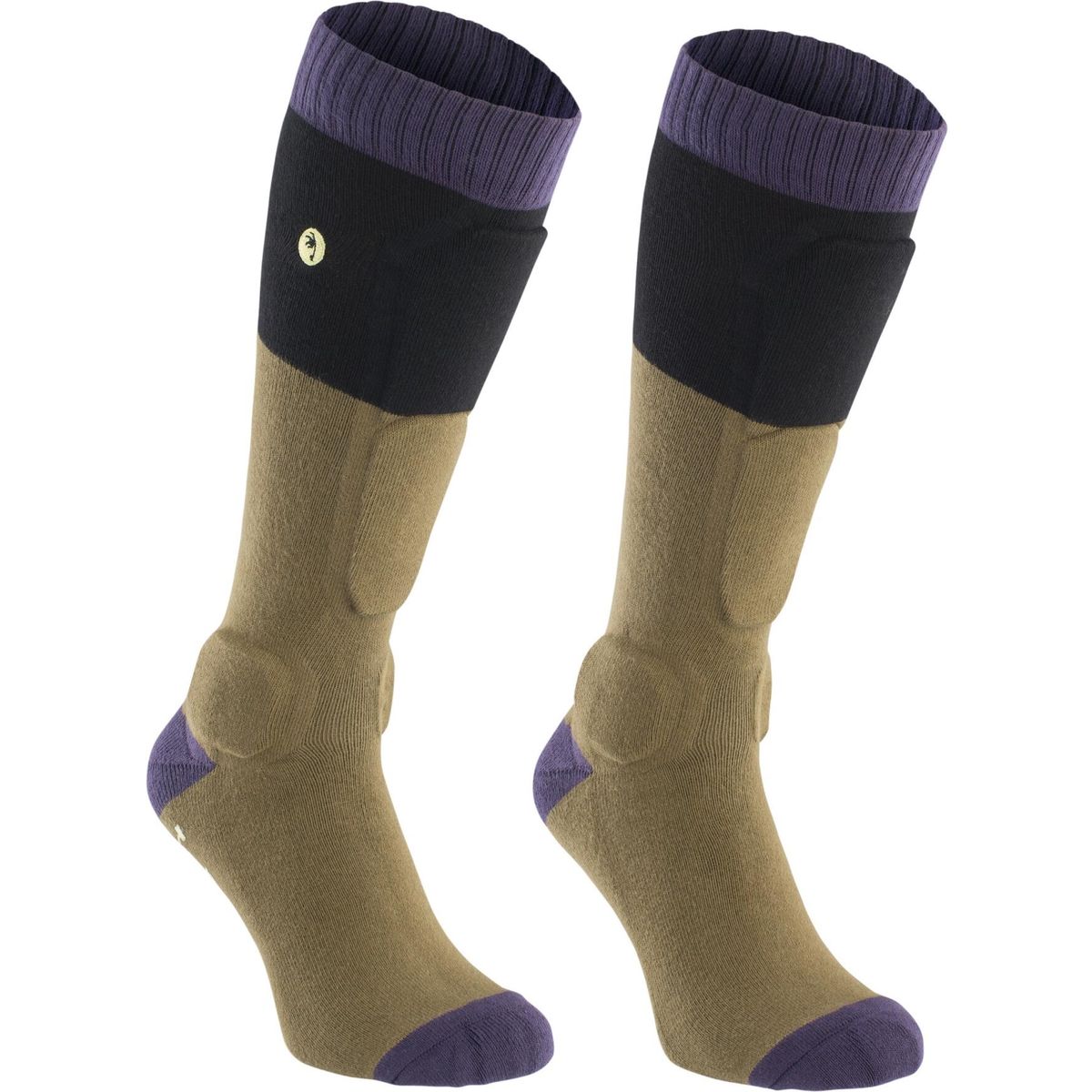 ION Shin Pads Bd-sock Unisex dark-mud (602) 35-38 47220-5921-602_dark-mud-35-38