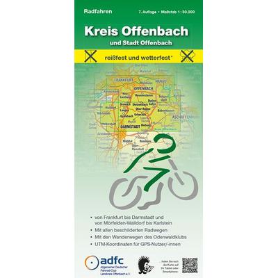 Radfahren - Kreis Offenbach und Stadt Offenbach, Sonstige von Michael Messer, Meki Landkarten, 978-3-947593-39-2