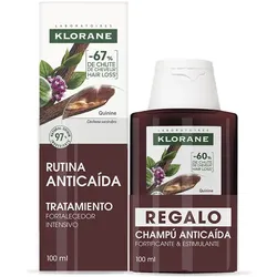 Klorane, Gesichtsserum, A La Quinina Y Edelweiss Bio Sã‰Rum Estuche 2 pz (100 ml)