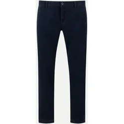 Regular-Fit Hose LOU-KL Diamond Brushed Blau 33/30
