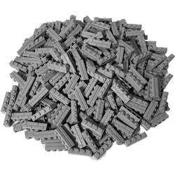 LEGO 1x4 Mauersteine Hellgrau - 250 Stück - Light bluish grey brick 15533 (15533, LEGO Zubehör)