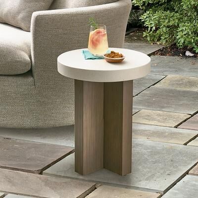Albany Outdoor Outdoor Side Table - Grandin Road