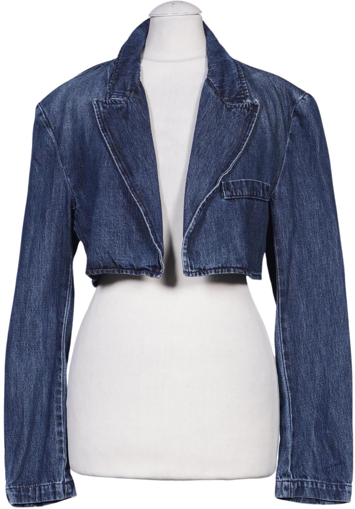 Miss Sixty Damen Jacke, Blau, Gr. S, Baumwolle - Second Hand