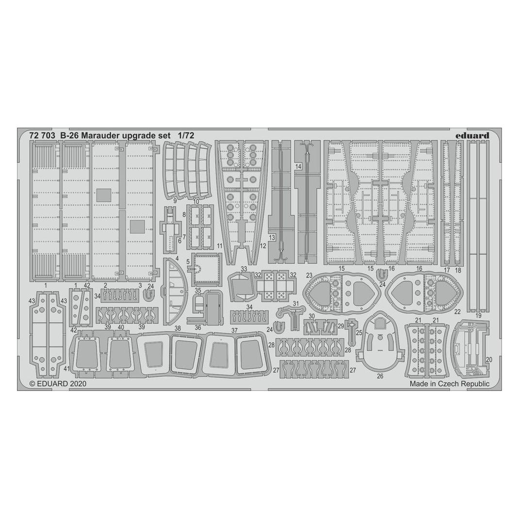 Eduard B-26 Marauder upgrade set for (72703)