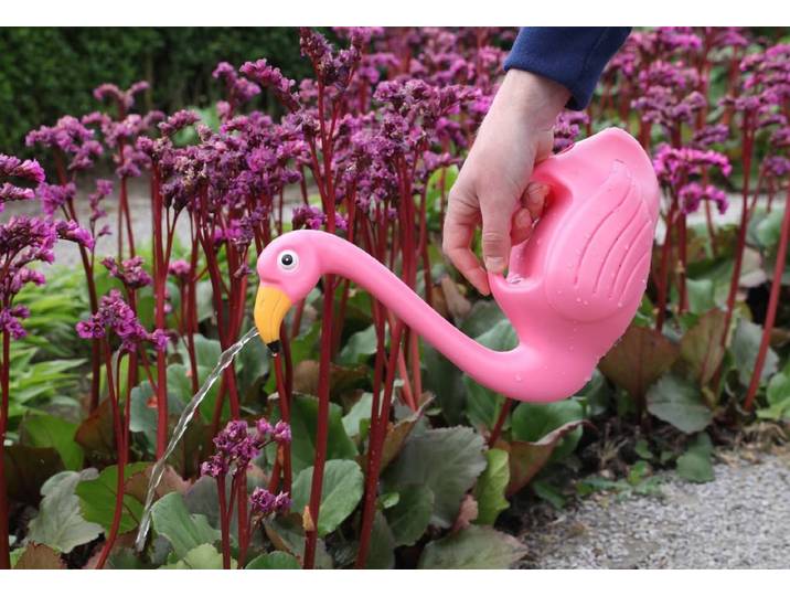 Esschert Design Gieter flamingo