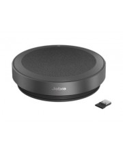 Jabra GN Jabra Speak2 75 UC Freisprechtelefon Bluetooth kabellos kabelgebunden USB-C USB-A Dunkelgrau Zoom Certified Cisco Webex for Rooms Alcatel-Lucent Avaya Unify MFi Google Meet Amazon Chime Fast Pair (2775-419)