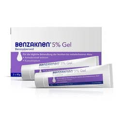 BENZAKNEN 5% Gel 2X40 g