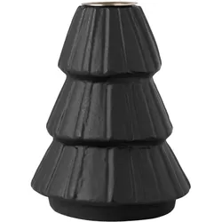 Villeroy & Boch, Kerzenständer, Christmas Chic Kerzenständer Baum schwarz 10,5cm