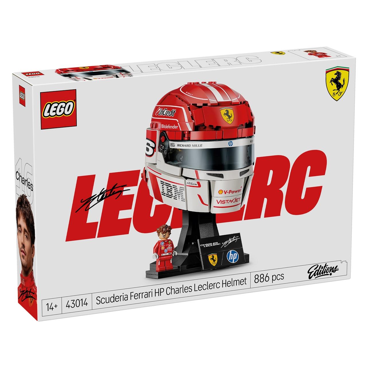 LEGO Ferrari HP Charles Leclerc Helm (43014, LEGO Editions) (43014)