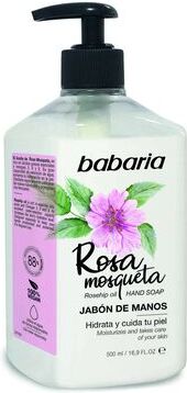 Babaria Sabonete Líquido De Mãos Rosa Mosqueta 500 ml