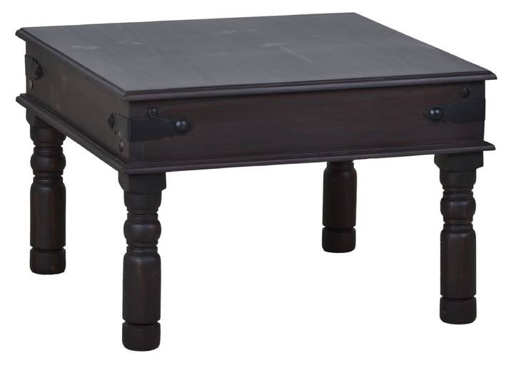 Couchtisch Colombo 110x60cm Massivholz, Metall Pinie Kolonialstil Indien Indisch