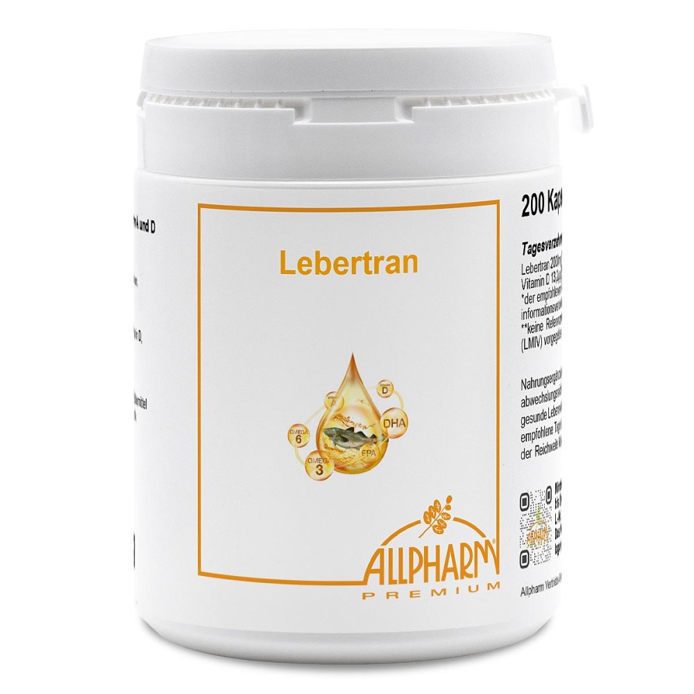 ALLPHARM Vertriebs GmbH Gelatine Lebertran 03383852