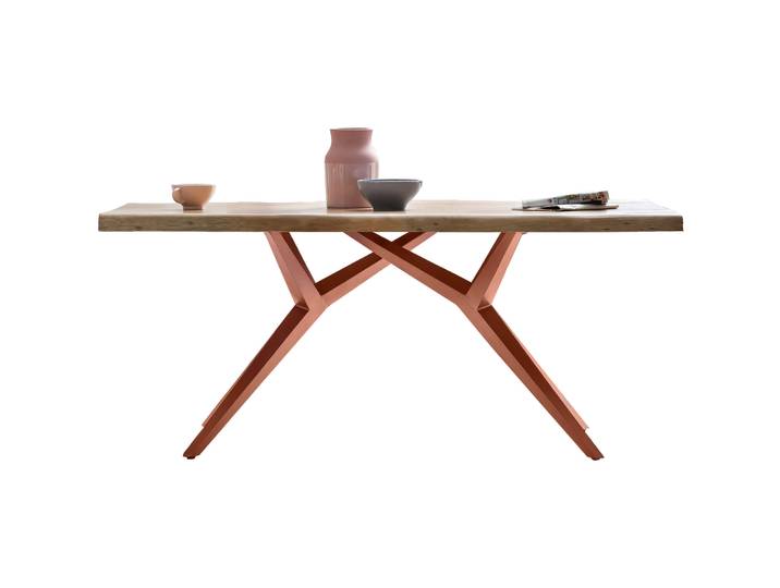 Esstisch Yael Mango natur Massivholz B 160 T 90 cm - Esstisch