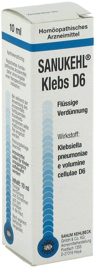 Sanukehl Klebs D6 Tropfen