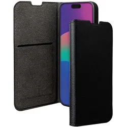 Bigben Etui iPhone Air Folio Wallet (Apple iPhone Air), Smartphone Hülle, Schwarz