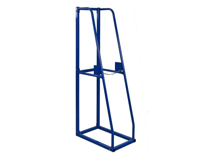 PROREGAL® Schwerlastregal Vertikalregal RHINO, HxBxT 150x36x60cm, Blau, Stabiles Lastenregal Vertikalregal Werkstattregal hohe Stabilität