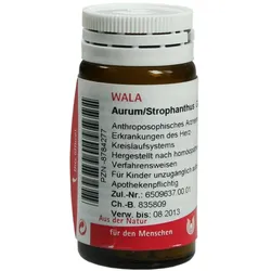 Aurum/strophanthus Globuli 20 g