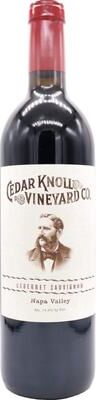 """Cedar Knoll""" """Cedar Knoll Cabernet Sauvignon 2018 Red Wine - California"""