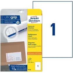 Avery, Etiketten, Universal-Etiketten