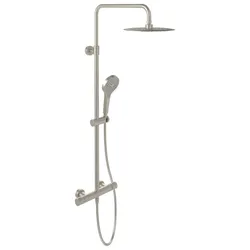 Villeroy & Boch Duschsystem Verve Showers 287x1093x472mm wandm Brushed Nickel Matt TVS10900500064