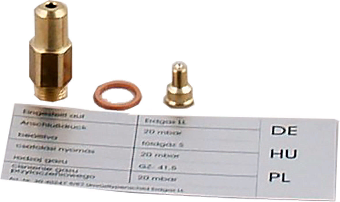 Kit de conversion Wolf gaz naturel E - gaz naturel LL 8902497 pour chaudière à gaz FNG-10
