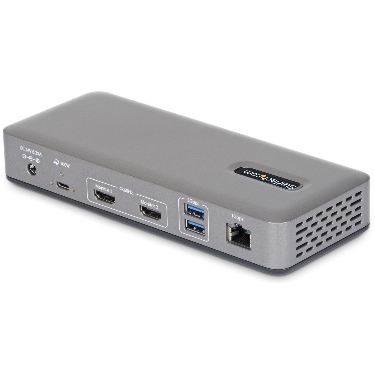 STARTECH USB-C DOCK 2X HDMI 100W PD