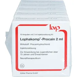 Lophakomp Procain 2ml 100 ML