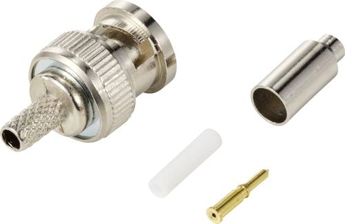 TRU COMPONENTS TC-12885928 BNC-Steckverbinder Stecker, gerade 50Ω