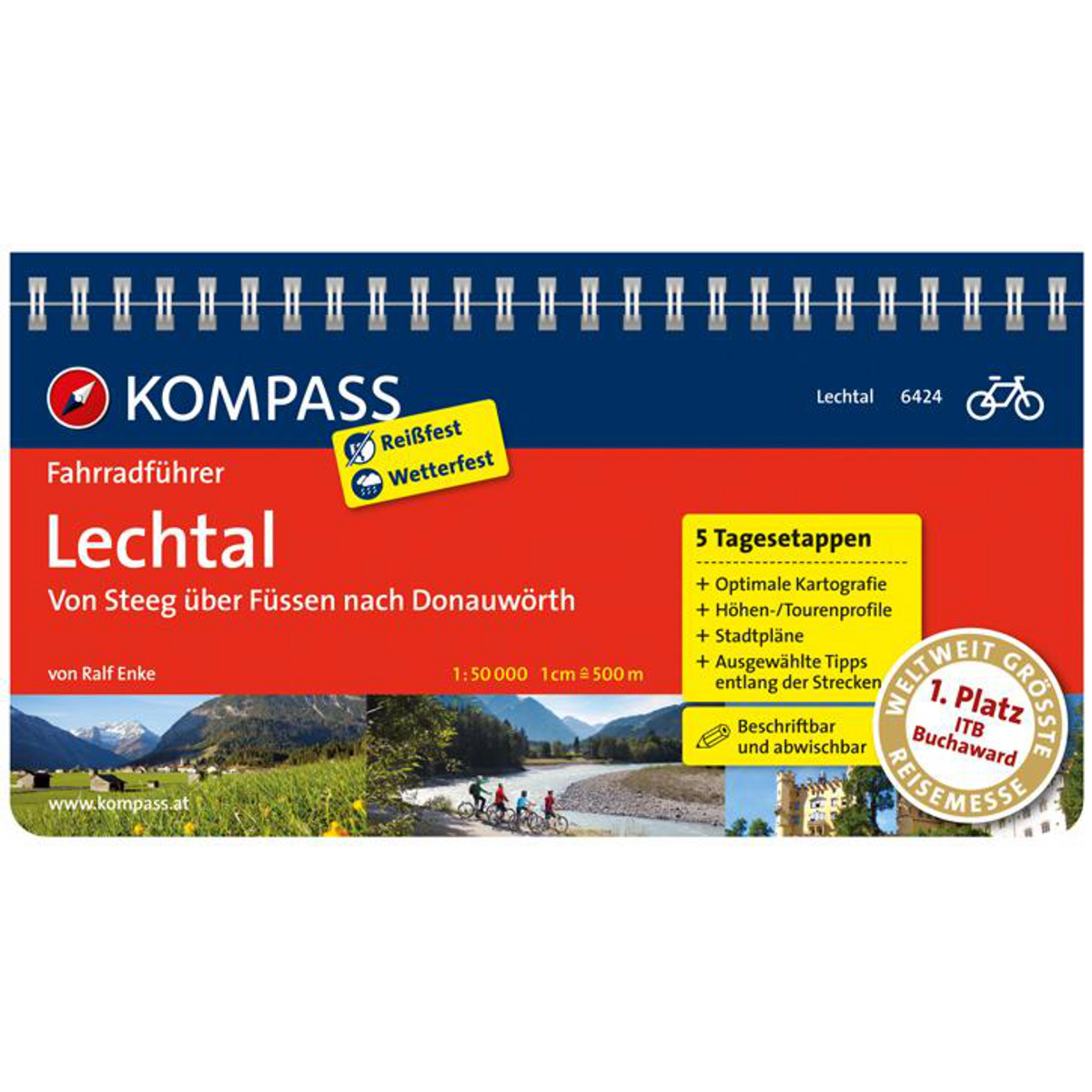 Kompass Verlag München und Umgebung 6432 Fahrradführer Fahrradführer Bikepacking