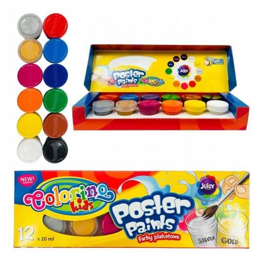 Patio Kids Poster paints 12 colours 20 ml (20 ml) (43094849)