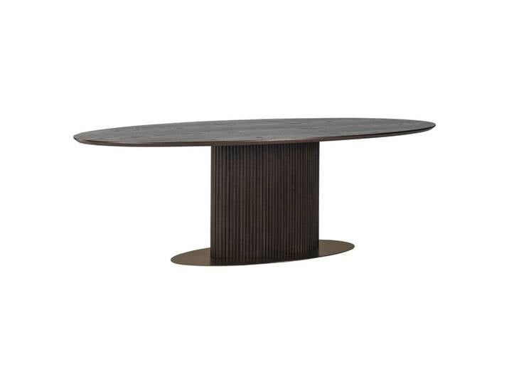 Richmond Esstisch Luxor 300 cm oval, Eiche massiv, braun