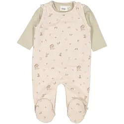 Feetje Strampler-Set Herbst, beige | gruen, 50