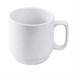 EURO PLUS Henkelbecher 28 cl - Ø 8 x 8,5 cm (Spülmaß 10,7 cm), 6er Set