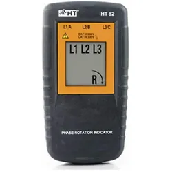 HT Instruments, Multimeter, Drehfeldmessgerät Drehfeld Messgerät (CAT III 600V, Hand-Multimeter)