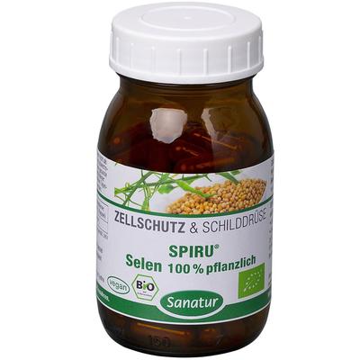 Selen 100% pflanzlich Spiru Bio Kapseln 90 St